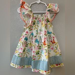 Matilda Jane Girls Floral butterfly Dress